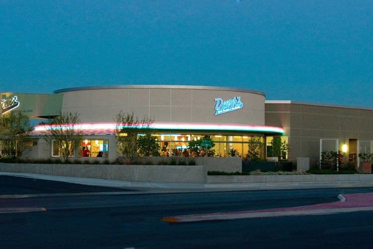 The Dewar's ice cream parlor building